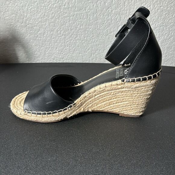 VINCE CAMUTO BLACK ESPADRILLE SIZE 9 - Picture 6 of 10
